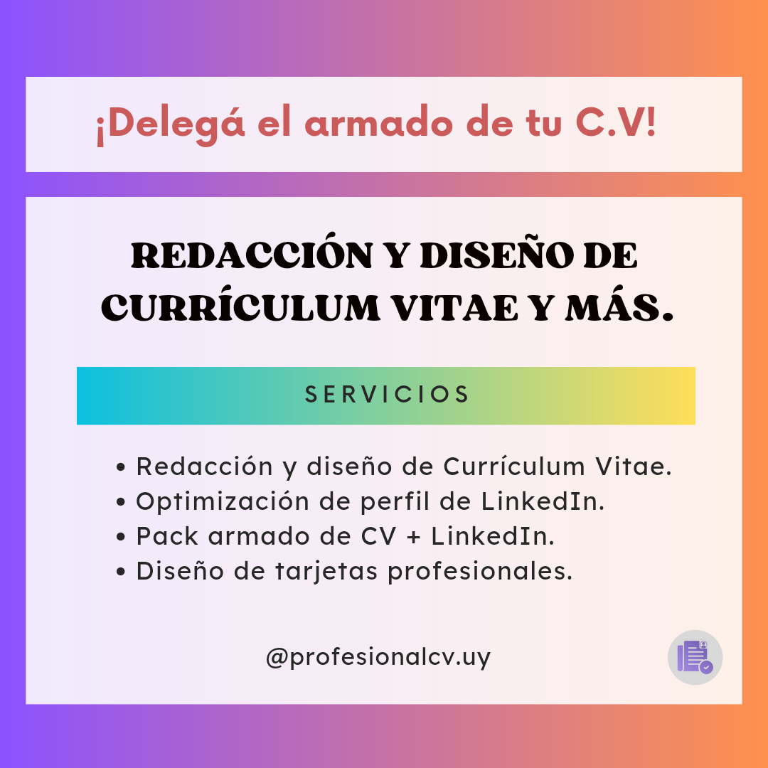 Profesional CV Uruguay
